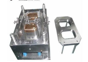 中國500毫升薄壁PP盒塑膠模具 不二之選，搭配橡膠減震墊提升卓越性能