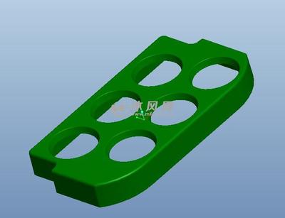 接冰箱蛋托注塑模具設(shè)計與PROE三維圖解析